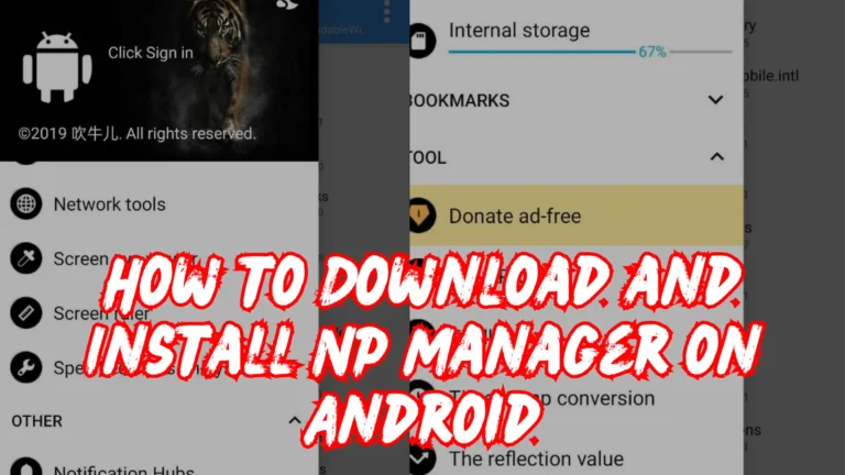 How to Download and Install NP Manager on Android